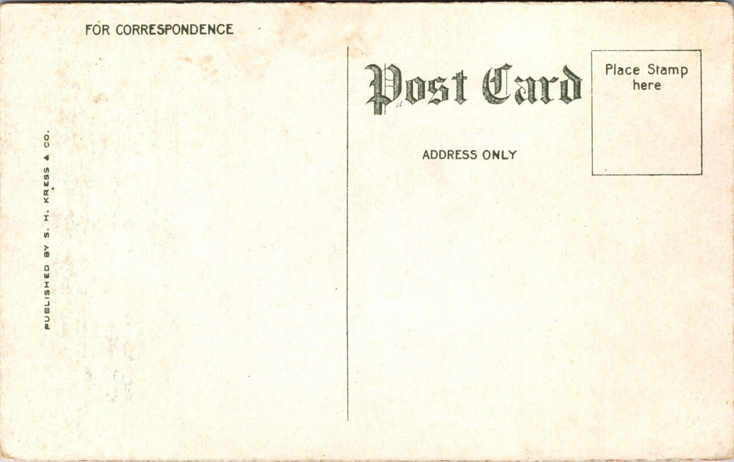 Postcard First Baptist Church in Wichita, Kansas