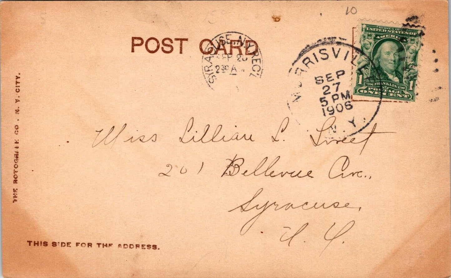 1906 Three Kittens Breaking Through Newspaper The Kalamazoo Gazette Michigan