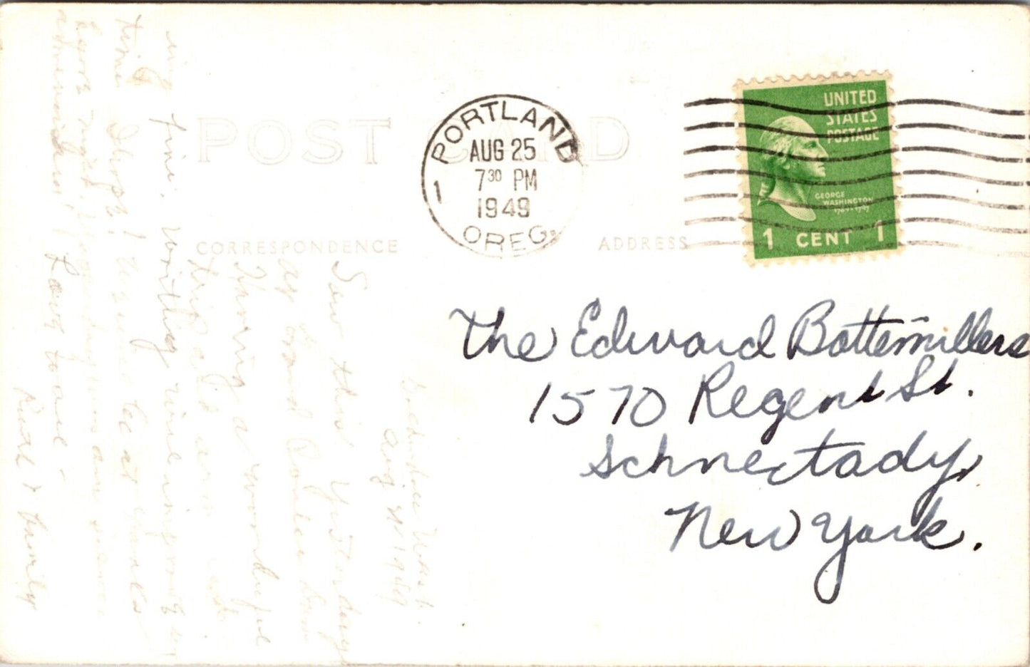 Real Photo Postcard 680 Foot Long Room Generators Grand Coulee Dam, Washington