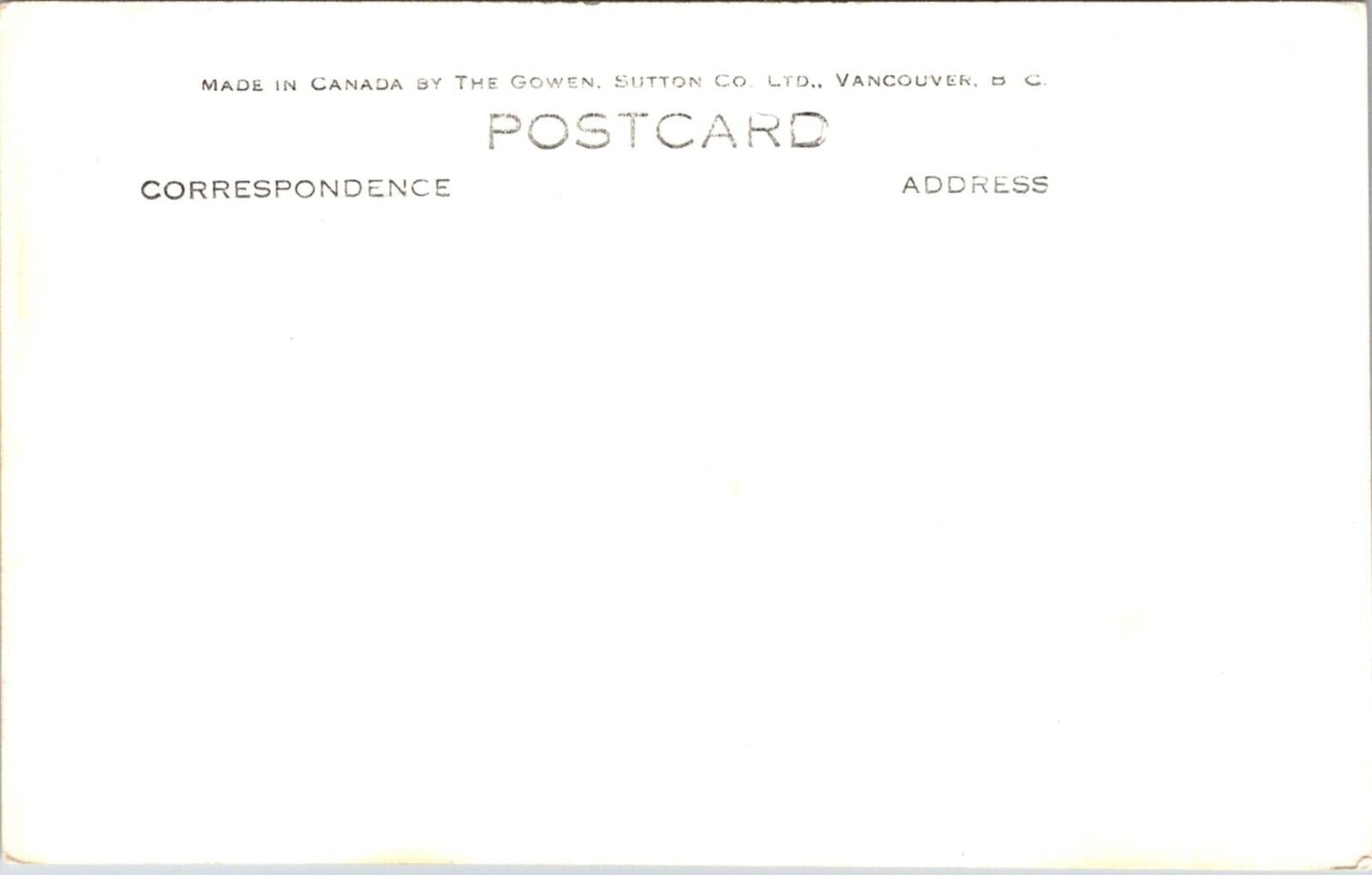 Hand Colored Real Photo Postcard Aerial View of Prince Rupert, B.C. Canada