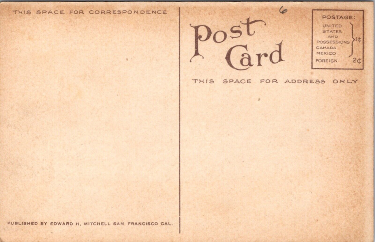 Postcard North End of Avalon Bay in Santa Catalina Island, California