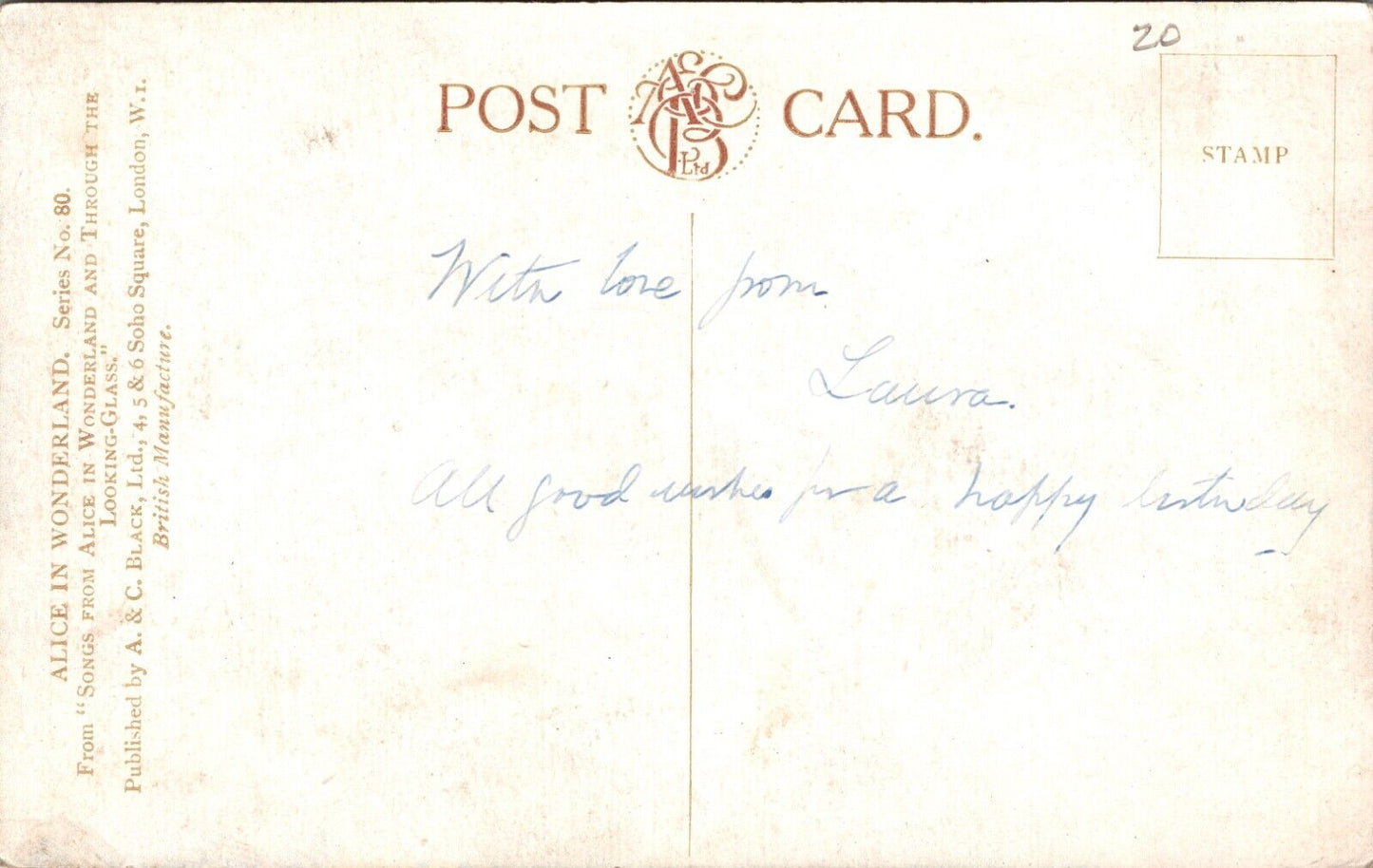 Artwork PC Alice In Wonderland Series No 80 Look For Butterflies Among Wheat