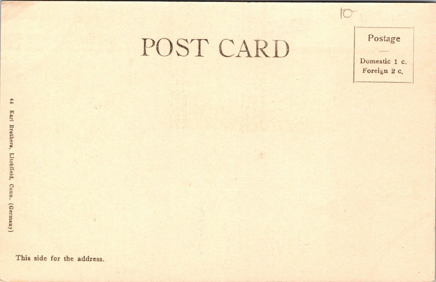 YMCA Building Torrington Connecticut Postcard