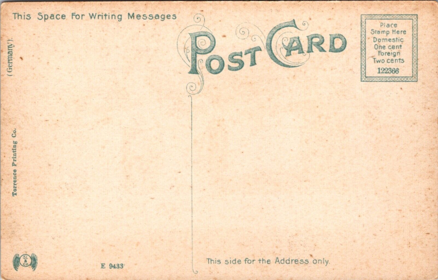 Postcard Public Library in Charles City, Iowa