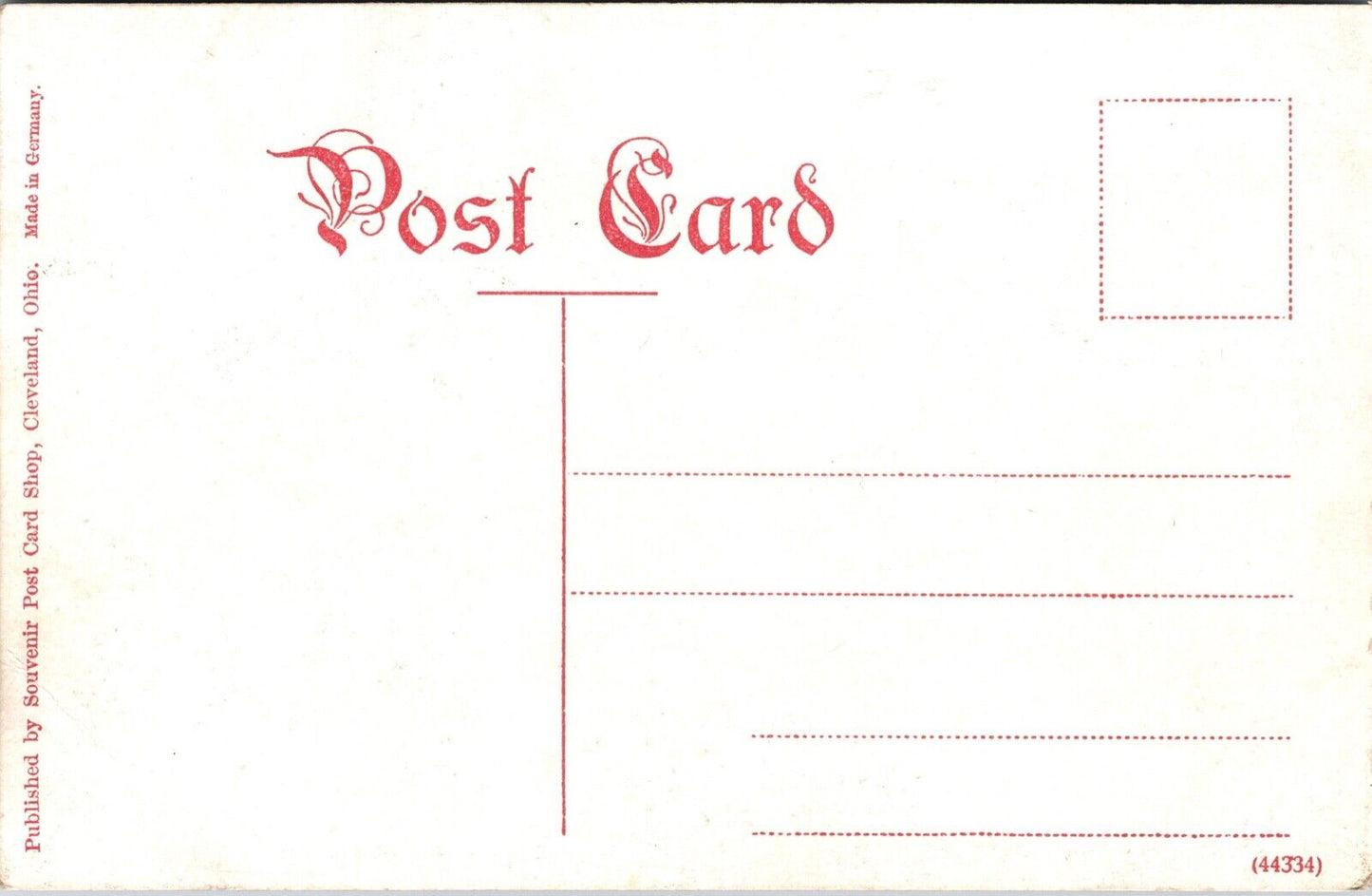 Postcard University Circle in Cleveland, Ohio