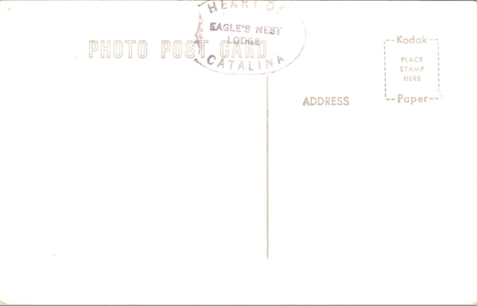 Real Photo PC Inland Tour Bus Truck Guides Driver Catalina Island California