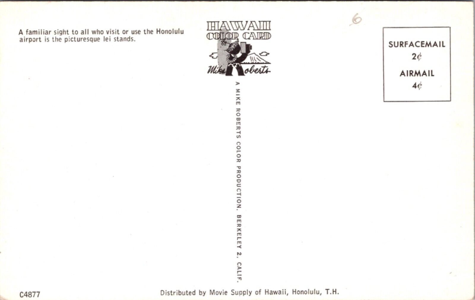 Postcard Lei Stands at the Honolulu Airport, Hawaii