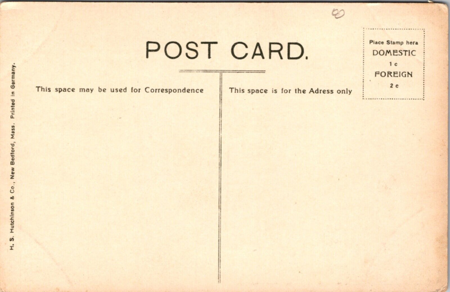 Postcard H.H. Rogers Summer Residence in Fairhaven, Massachusetts