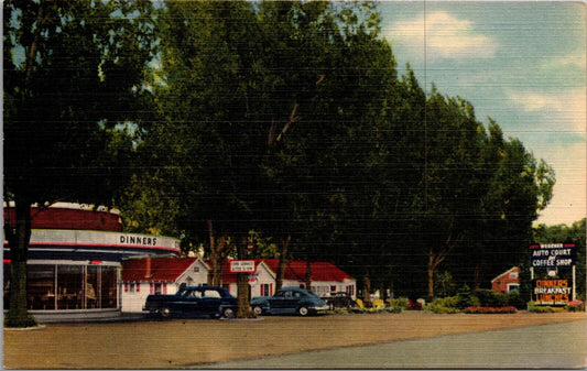 Wegner Auto Court And Coffee Shop Hwy 30 Twin Falls Idaho Postcard