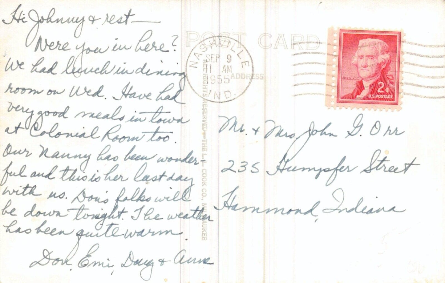 RPPC Lobby Abe Martin Lodge Brown County State Park in Nashville, Indiana