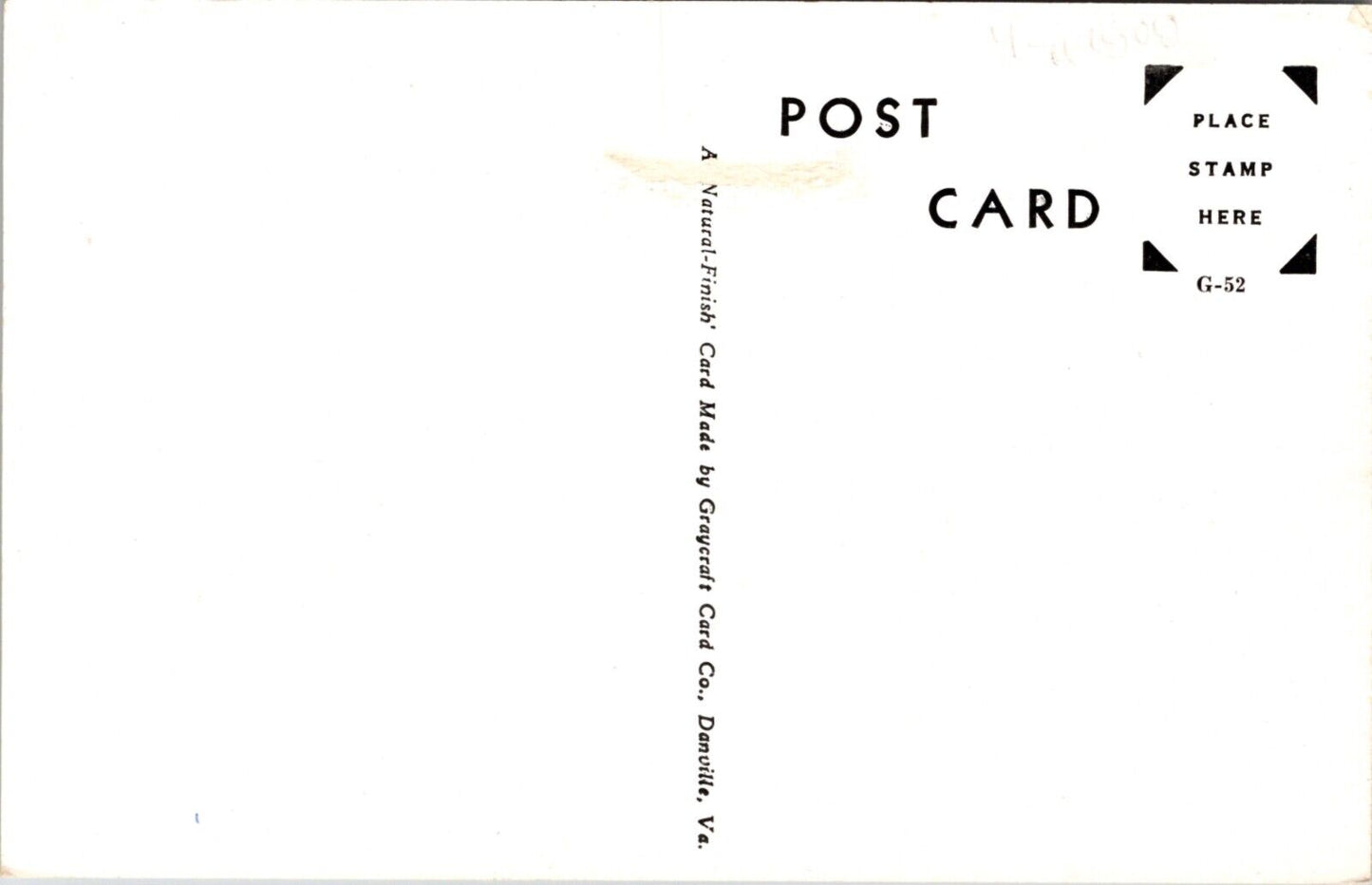 Postcard United States Post Office in Galax, Virginia