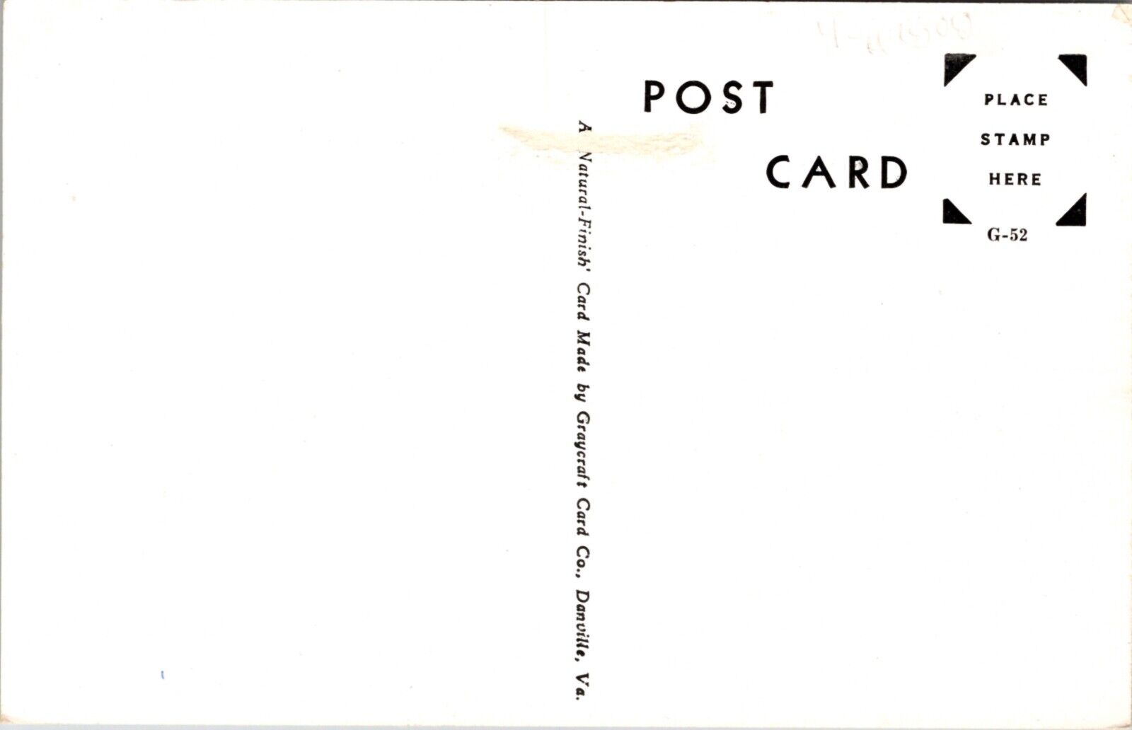 Postcard United States Post Office in Galax, Virginia