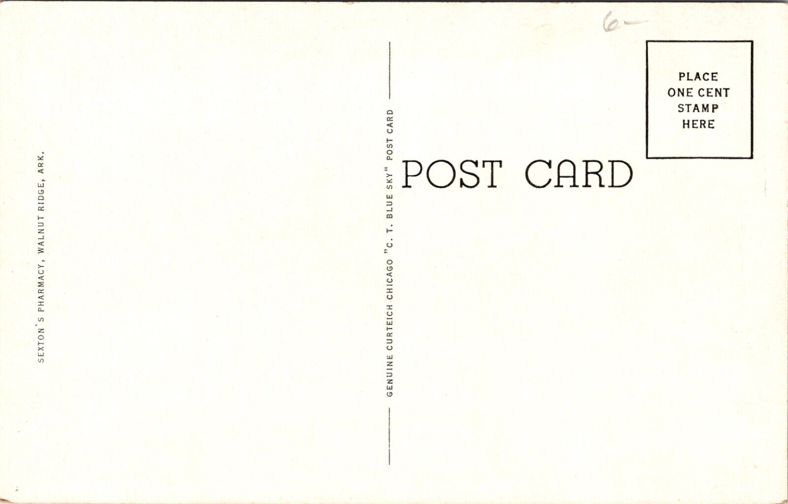 Postcard Walnut Ridge High and Grammar Schools in Walnut Ridge, Arkansas