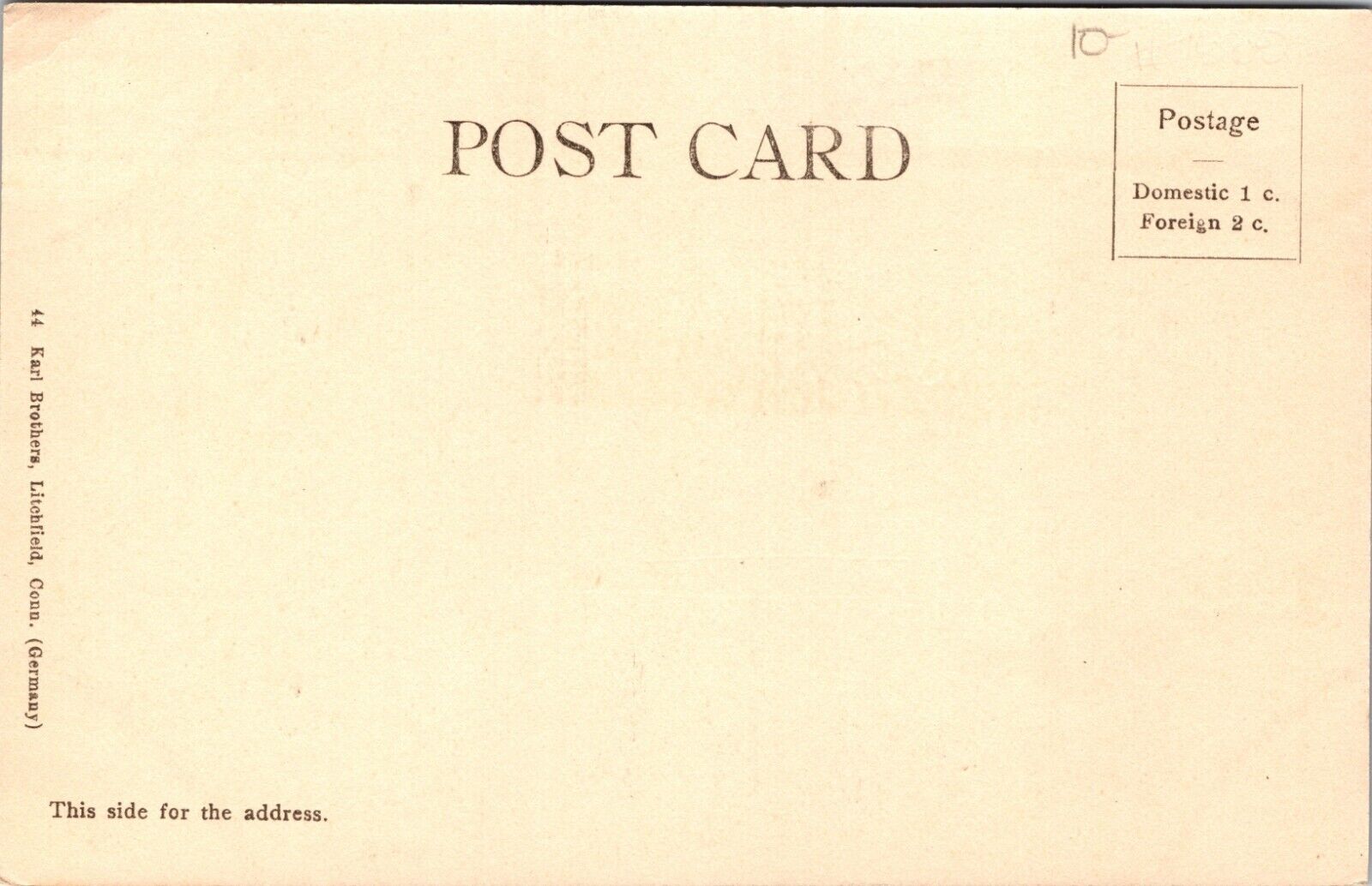 YMCA Building Torrington Connecticut Postcard