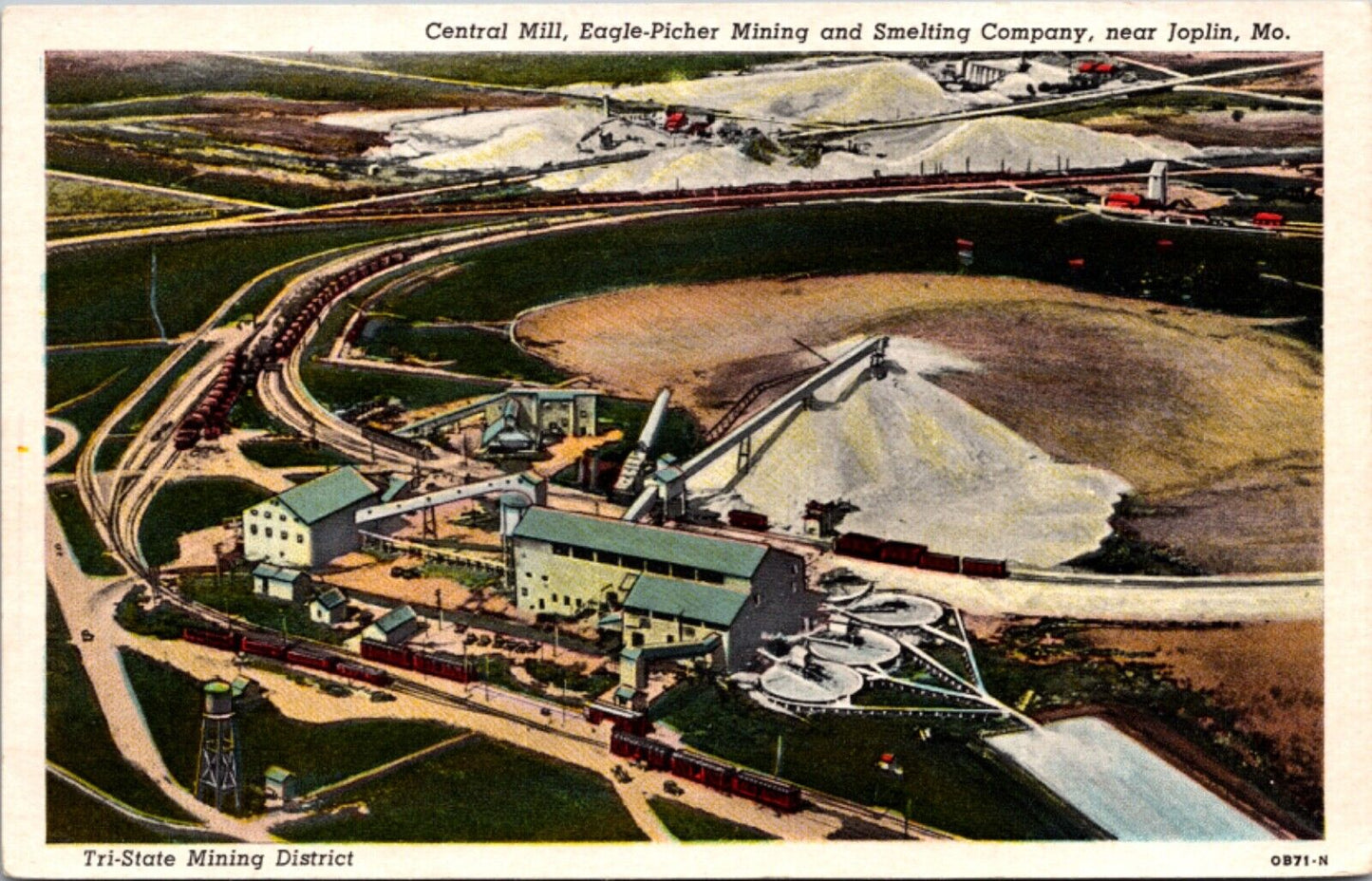 PC Central Mill, Eagle-Picher Mining and Smelting Company near Joplin, Missouri