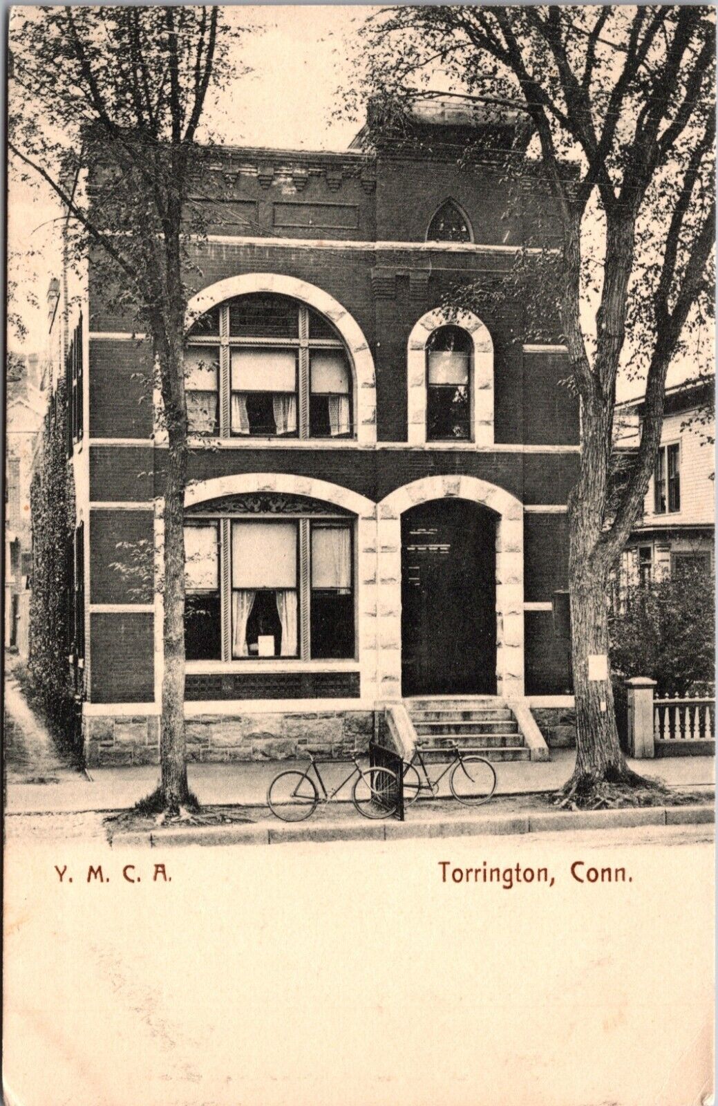 YMCA Building Torrington Connecticut Postcard